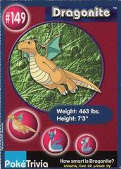 Dragonite #149 Pokemon Burger King Prices