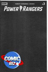 Power Rangers [Black Blank] #3 (2021) Comic Books Power Rangers Prices