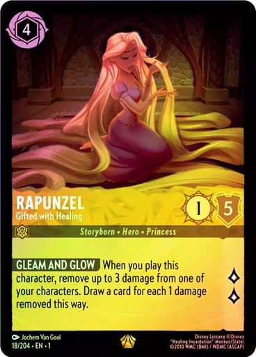 Rapunzel - Gifted with Healing [Foil] #18 Lorcana First Chapter