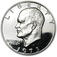 1973 S [CLAD PROOF] Coins Eisenhower Dollar Prices