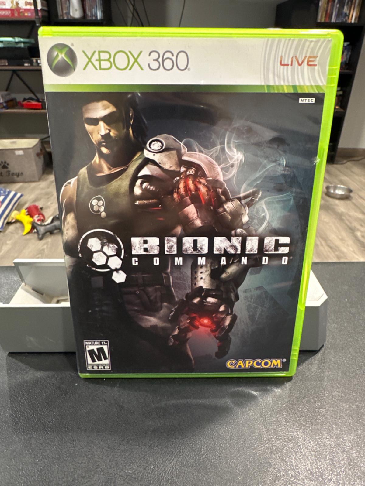 Bionic Commando | Item and Manual only | Xbox 360