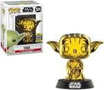 Yoda [Gold Chrome] #124 Funko POP Star Wars