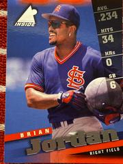 Brian Jordan Baseball Cards 1998 Pinnacle Inside Prices