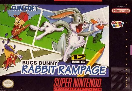 Bugs Bunny Rabbit Rampage Cover Art