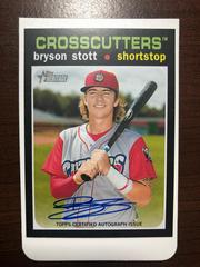 Bryson Stott #ROA-BST Baseball Cards 2020 Topps Heritage Real One Autographs Prices