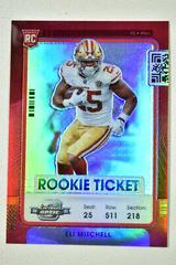 Eli Mitchell [Red] #100 Football Cards 2021 Panini Contenders Optic Prices