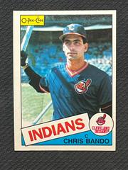 Chris Bando #14 Baseball Cards 1985 O Pee Chee Prices