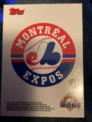 Montreal Expos Baseball Cards 2001 Topps Opening Day Team Logo Stickers Prices