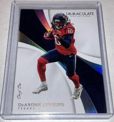 DeAndre Hopkins #40 Football Cards 2017 Panini Immaculate Collection Prices