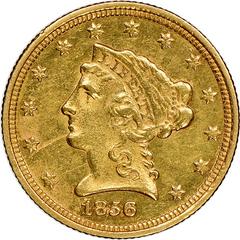1856 C Coins Liberty Head Quarter Eagle Prices