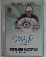 Mark Scheifele [Autograph] #228 Hockey Cards 2011 SP Authentic Prices