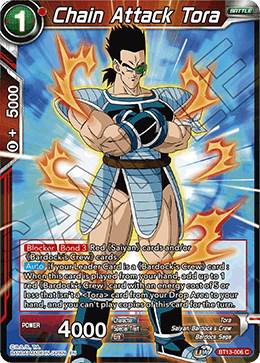 Chain Attack Tora BT13-006 Dragon Ball Super Supreme Rivalry