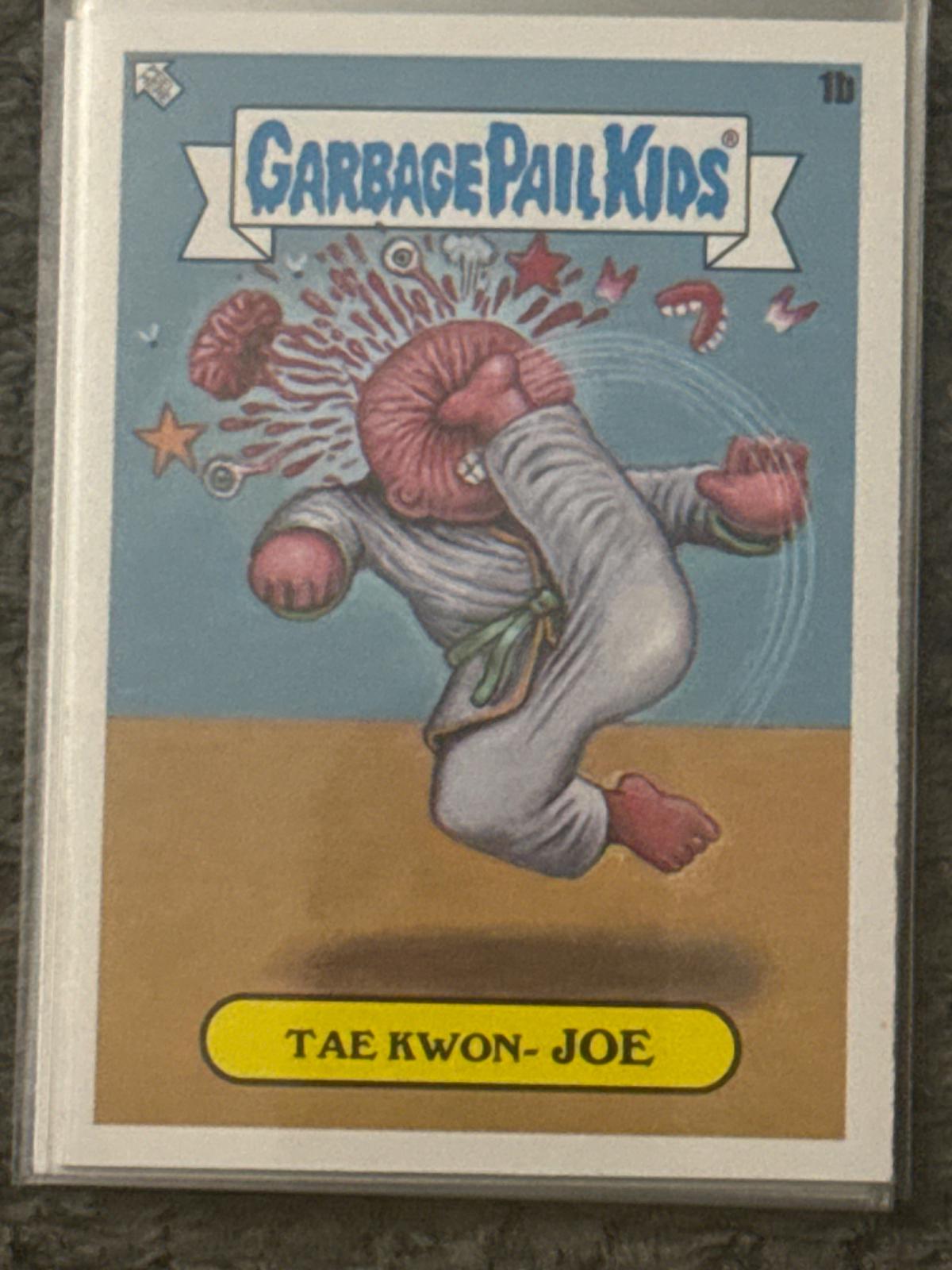 Tae Kwon-JOE #1B Garbage Pail Kids at Play Let's Get Physical