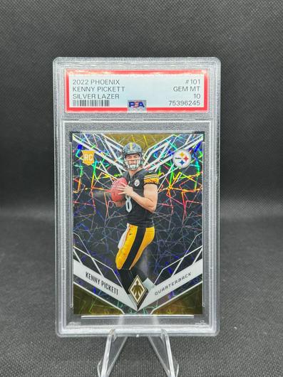 Kenny Pickett Silver Lazer PSA 10 2022 Panini Phoenix