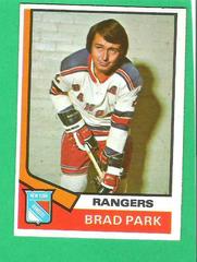 Brad Park #50 Hockey Cards 1974 O-Pee-Chee Prices