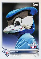 Mascot Baseball Cards 2022 Topps Opening Day Mascots Prices