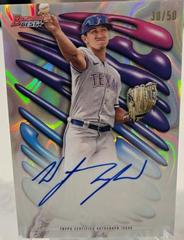 Wyatt Langford [Lava] Baseball Cards 2023 Bowman's Best Shellacked Autographs Prices