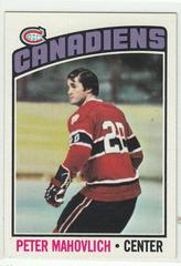 Peter Mahovlich Hockey Cards 1976 Topps Prices