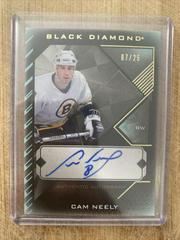 Cam Neely [Pure Black Autograph] Hockey Cards 2021 Upper Deck Black Diamond Prices