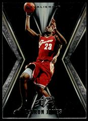 LeBron James Basketball Cards 2005 Spx Prices