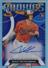 Adley Rutschman Baseball Cards 2023 Topps Finest Rookies Design Variation Autographs Prices