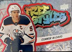 Connor McDavid #FS-27 Hockey Cards 2022 Upper Deck Freestyles Prices