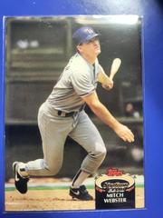 Mitch Webster #403 Baseball Cards 1992 Stadium Club Prices