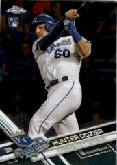 Hunter Dozier [Blue Wave] Baseball Cards 2017 Topps Chrome Prices