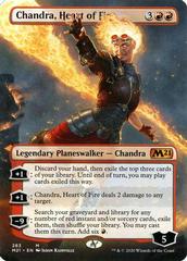 Chandra, Heart of Fire [Extended Art] Magic Core Set 2021 Prices