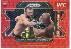 Abubakar Nurmagomedov [Ruby Wave] #5 Ufc Cards 2022 Panini Prizm UFC Prices