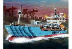 LEGO Set | Maersk Sealand Container Ship [2004] LEGO Sculptures