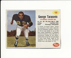George Tarasovic [Hand Cut] #132 Football Cards 1962 Post Cereal Prices