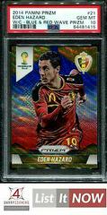 Eden Hazard [Blue & Red Wave Prizm] Soccer Cards 2014 Panini Prizm World Cup Prices