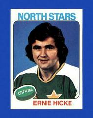 Ernie Hicke Hockey Cards 1975 Topps Prices