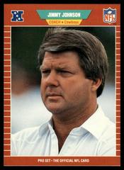 Jimmy Johnson Football Cards 1989 Pro Set Prices