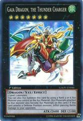 Gaia Dragon, the Thunder Charger [1st Edition] YuGiOh Galactic Overlord Prices