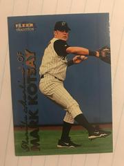 Mark Kotsay Baseball Cards 1999 Fleer Tradition Prices