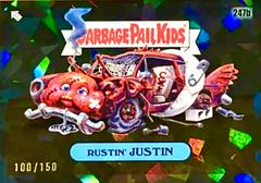 Rustin' JUSTIN [Black] Garbage Pail Kids 2023 Sapphire Prices
