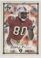 Jerry Rice [Silver Framed] #72 Football Cards 2001 Pacific Private Stock Prices