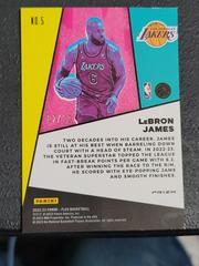 2022-23 Panini - Flux Basketball | LeBron James [Gold Cracked Ice] Basketball Cards 2022 Panini Flux Appeal