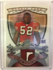 Patrick Willis [Jersey] #BSRR-PW Football Cards 2007 Bowman Sterling Prices