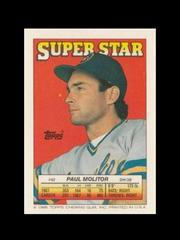Paul Molitor Baseball Cards 1988 Topps Stickercard Prices