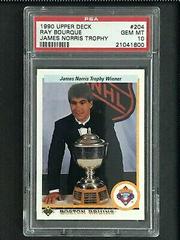Ray Bourque [James Norris Trophy] #204 Hockey Cards 1990 Upper Deck Prices
