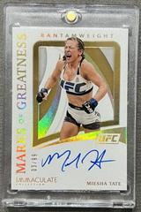 Miesha Tate Ufc Cards 2021 Panini Immaculate UFC Marks of Greatness Autographs Prices