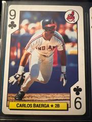 Carlos Baerga [9 of Clubs] Baseball Cards 1992 U.S. Playing Card All Stars Prices