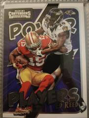Ed Reed Football Cards 2022 Panini Contenders Power Players Prices