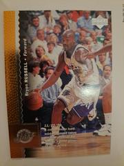 Bryon Russell #306 Basketball Cards 1996 UD3 Prices