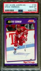 Steve Yzerman Hockey Cards 1991 Score American Prices