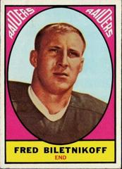 Fred Biletnikoff Football Cards 1967 Topps Prices