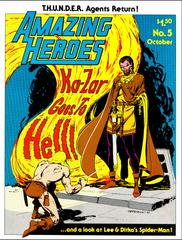 Amazing Heroes #5 (1981) Comic Books Amazing Heroes Prices